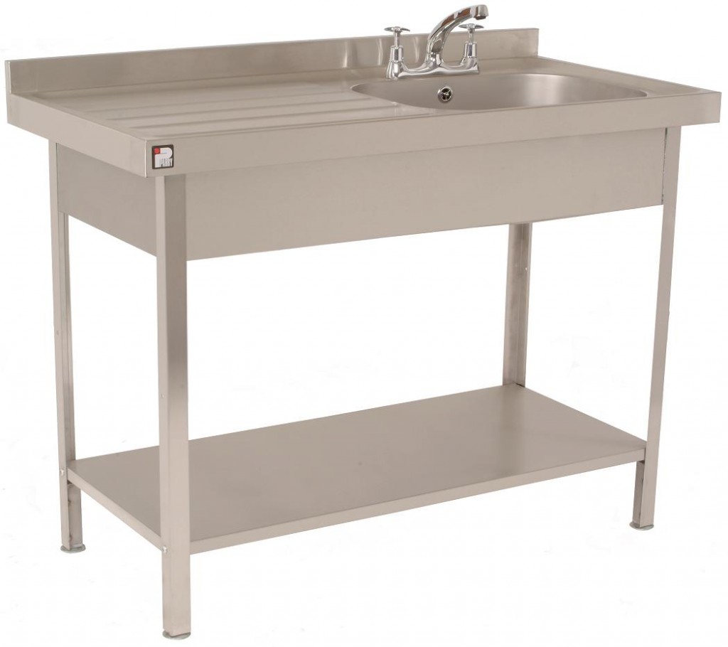 SINKLFP – Stainless Steel Self Assembly Sink Single Bowl Single Drainer Left