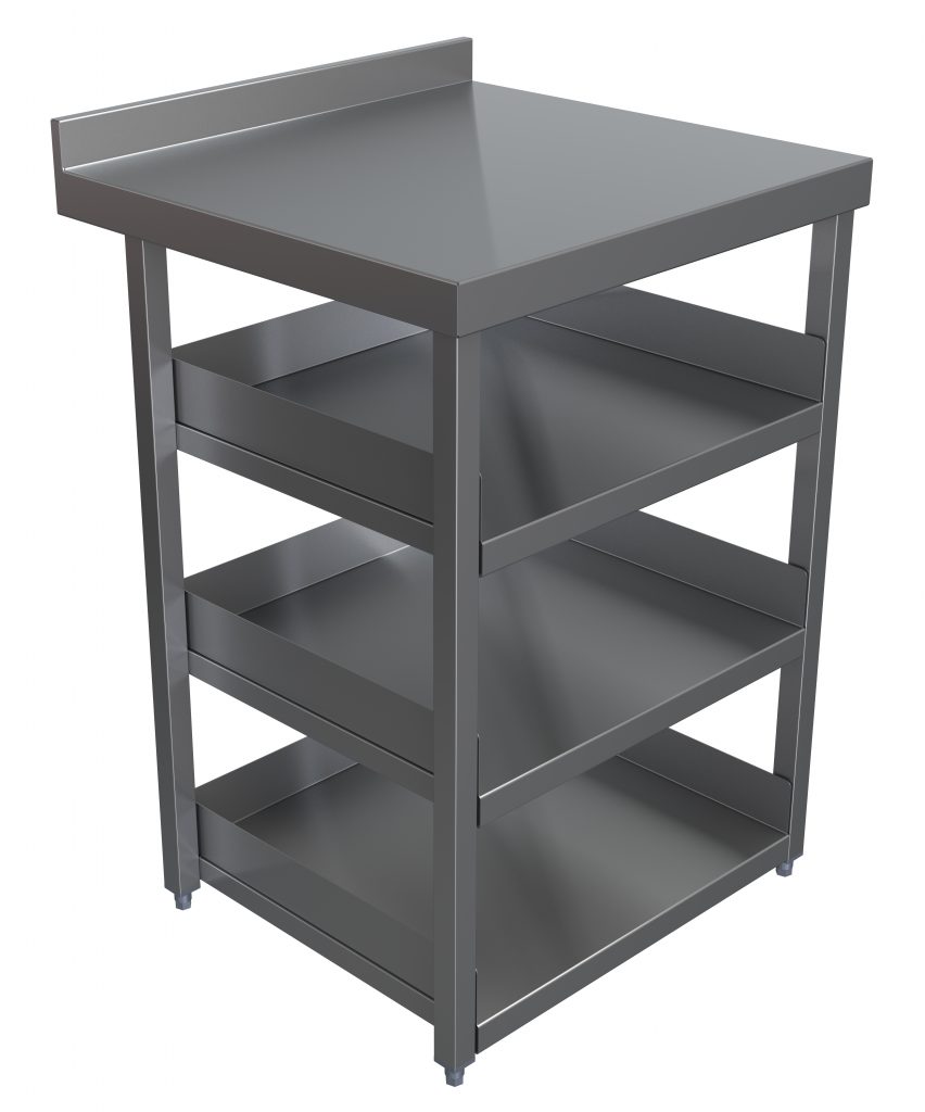 MB-SS6 Modular Bar Shelving Station
