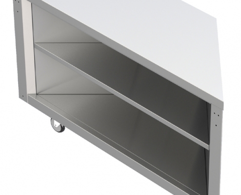 Corner Open Storage