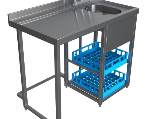 Glass Wash Station